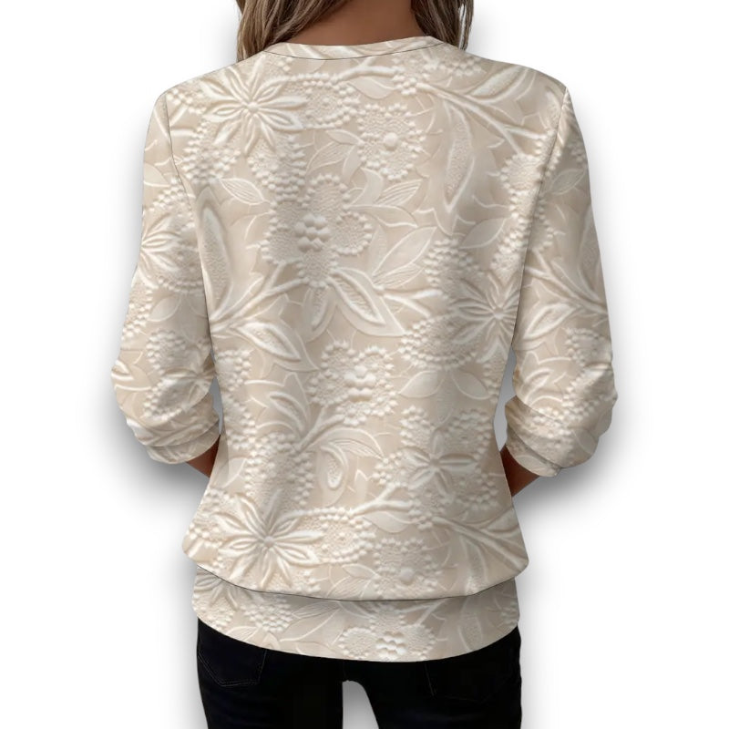 Alena | Stylová blůza na zip