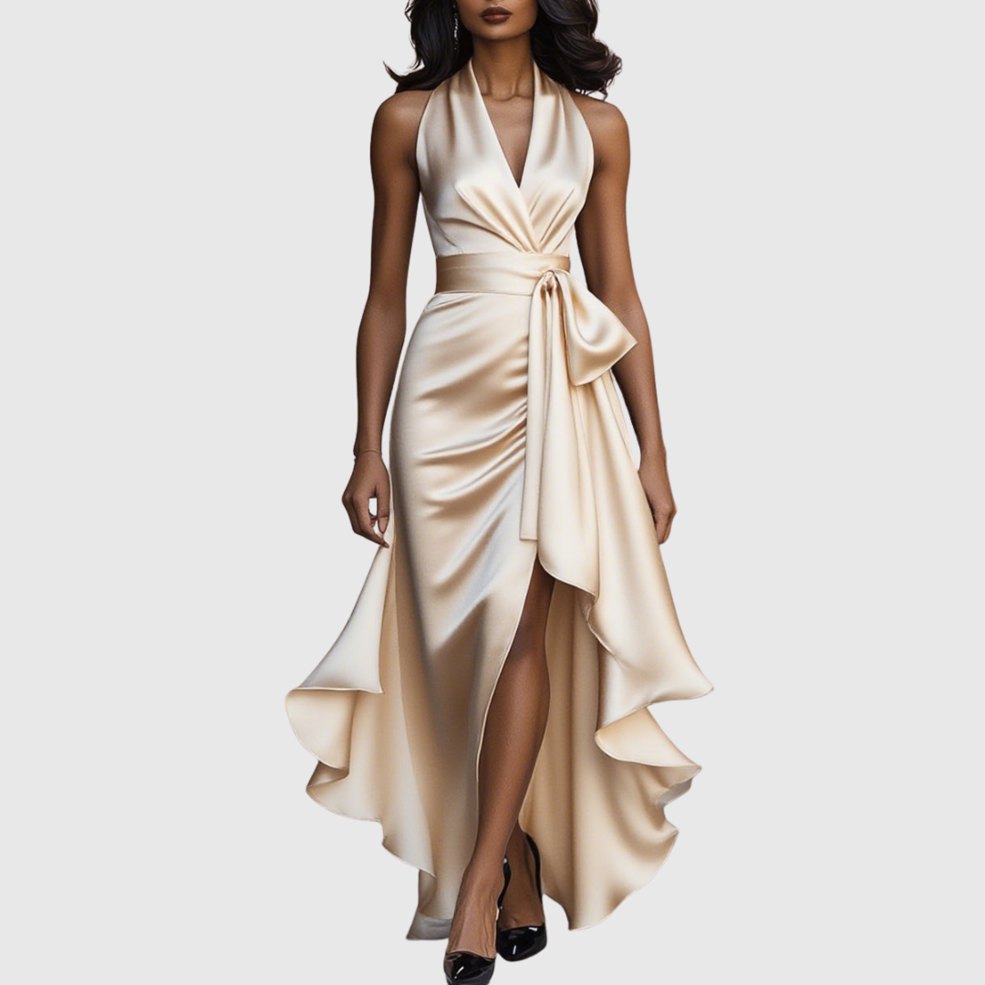 Amelya | Večerní Maxi Šaty s Ovinutím