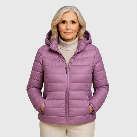 Mira Mid-Season Jacket | Lilac
