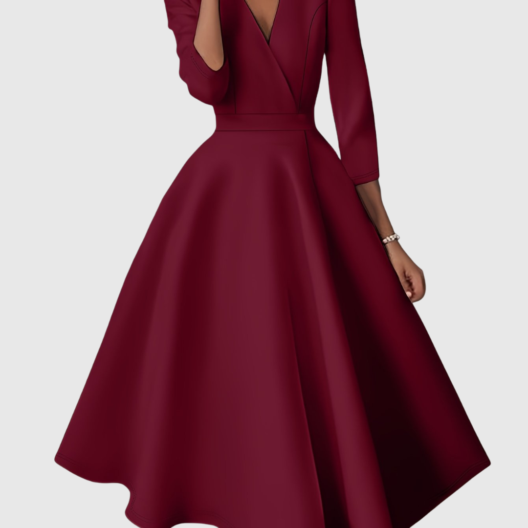 Avelie | Midi šaty s vysokým pasem a kouzlem víly