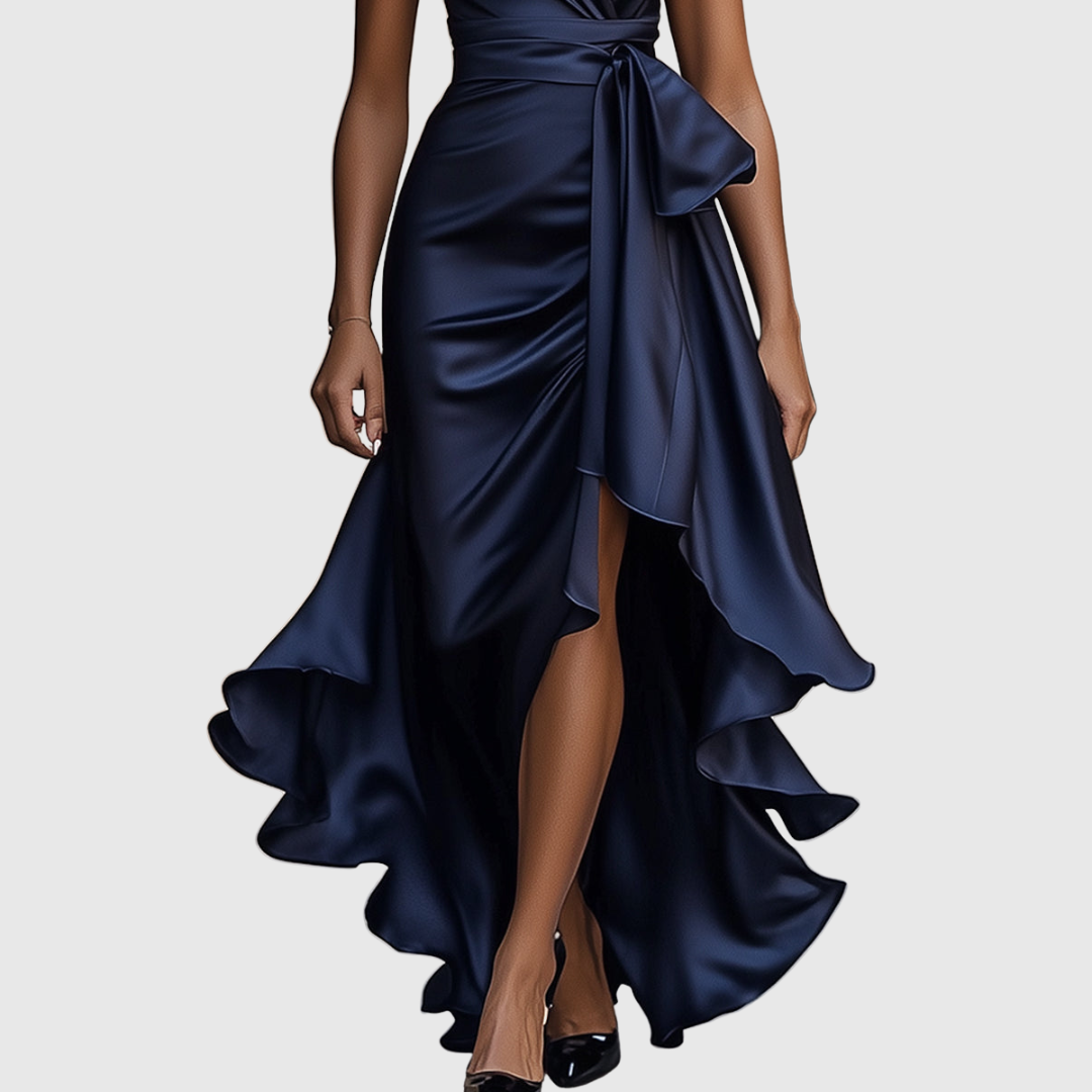 Amelya | Večerní Maxi Šaty s Ovinutím