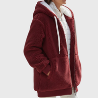 Sofie | Teplá zimní bunda červená