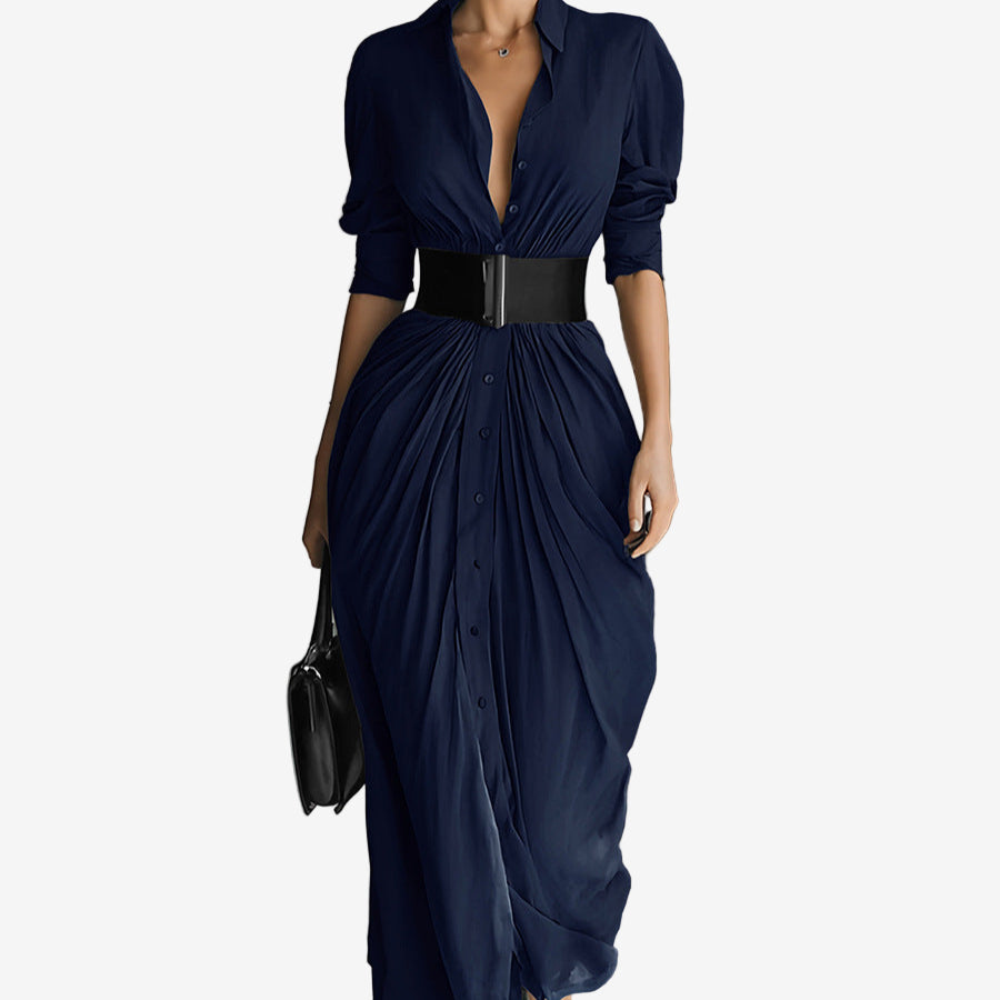 Kalisha™ Šaty s Dlouhým Rukávem