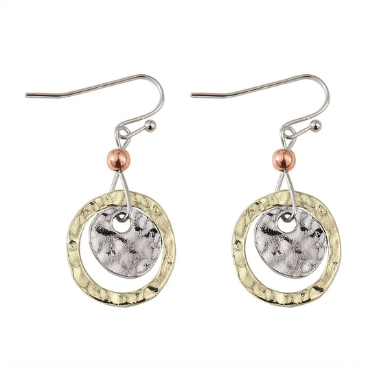 Antické zlaté a stříbrné kruhové prsteny