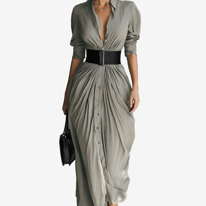 Kalisha™ Šaty s Dlouhým Rukávem