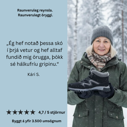 Norva™ – Vetrarskór fyrir þægindi og hálkuöruggt grip