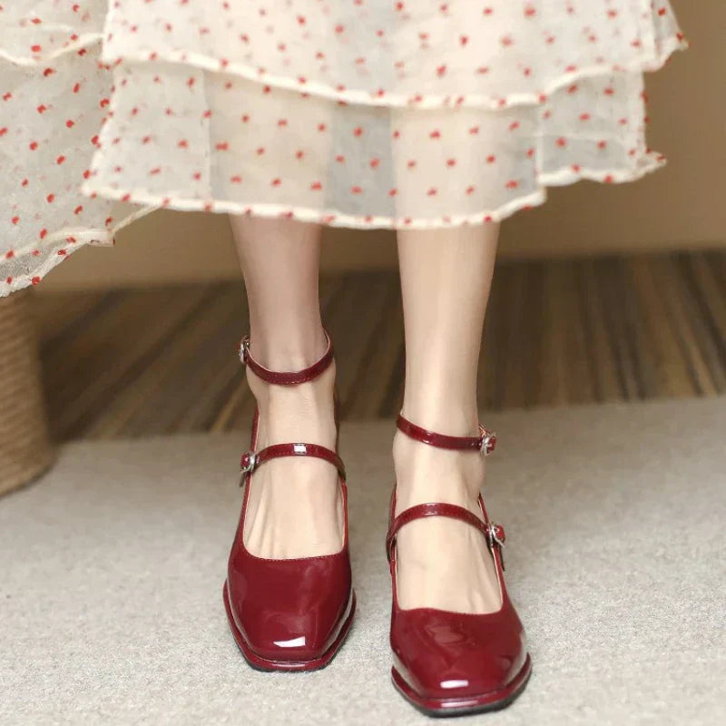 Abigail | Elegantní lodičky na kotníkovém pásku