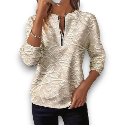 Alena | Stylová blůza na zip