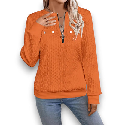 Petra | Stylová blůza na zip