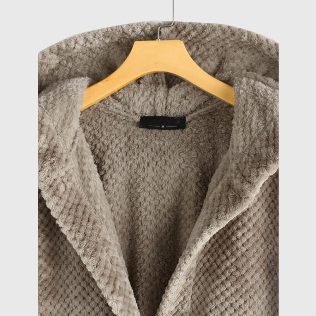 Franca | Fleece bunda s kapucí