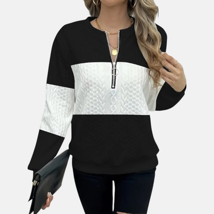 Barbora | Stylová blůza na zip