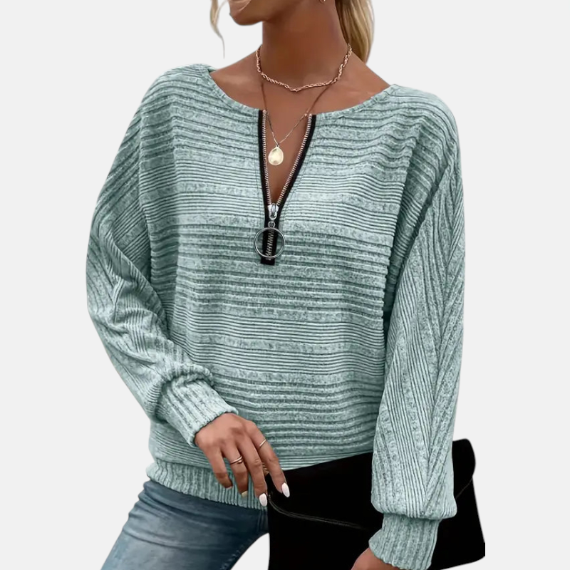 Nikola | Volnočasová blůza se zipem