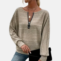 Nikola | Volnočasová blůza se zipem