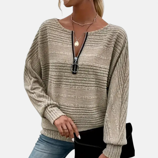 Nikola | Volnočasová blůza se zipem