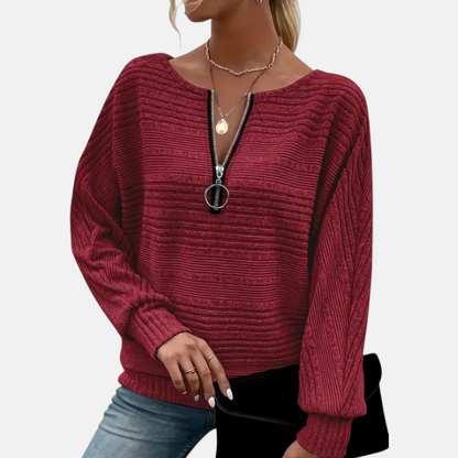 Nikola | Volnočasová blůza se zipem