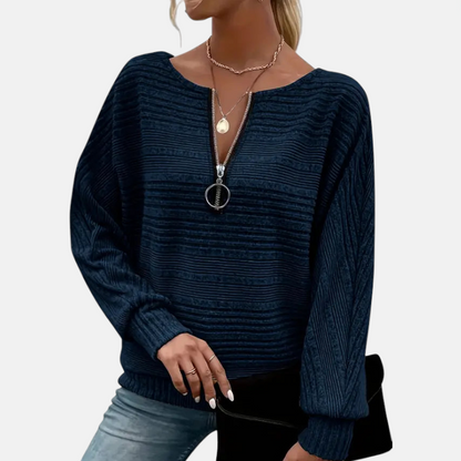 Nikola | Volnočasová blůza se zipem