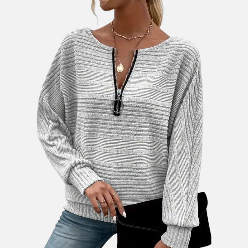 Nikola | Volnočasová blůza se zipem